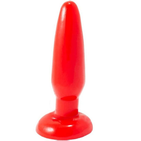 BAILE - PLUG ANAL PEQUEÑO ROJO 15 CM