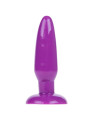 BAILE - PLUG ANAL PEQUEÑO LILA 15 CM