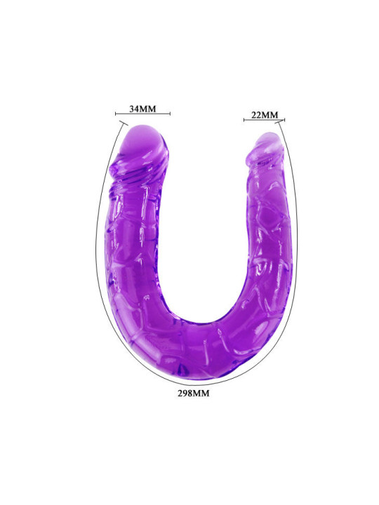 BAILE - DOUBLE DONG DILDO DOBLE