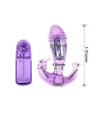 BAILE - ESTIMULADOR VAGINAL Y ANAL CON VIBRACIÓN