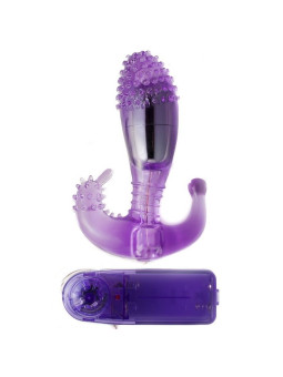 BAILE - ESTIMULADOR LILA VAGINAL Y ANAL CON VIBRACIÓN