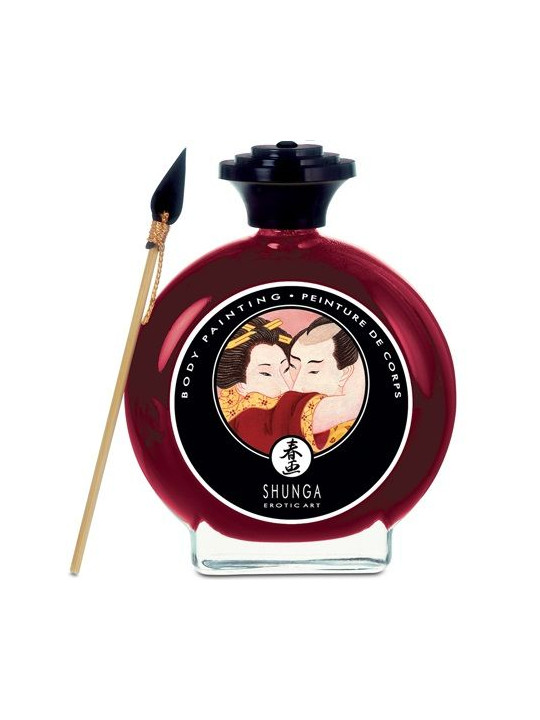 SHUNGA - PINTURA CORPORAL DE FRESAS Y CAVA