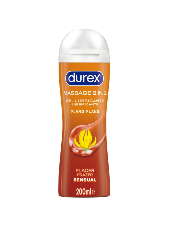 DUREX - GEL LUBRICANTE DE MASAJE SENSUAL YLANG YLANG 200 ML