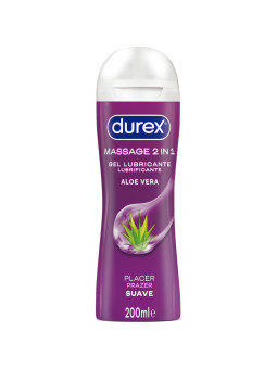 DUREX - GEL LUBRICANTE DE MASAJE SUAVE ALOE VERA 200 ML