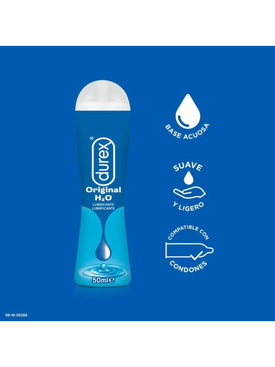 DUREX - LUBRICANTE DUREX PLAY NATURAL H2O 50 ML