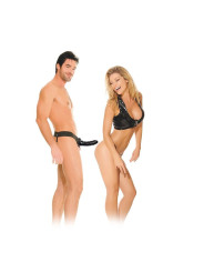 FETISH FANTASY SERIES - ARNÉS HUECO AJUSTABLE NEGRO 15 CM