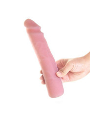 BAILE - DILDO SILICONA TACTO PIEL REALÍSTICO 23 CM