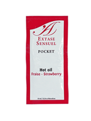 EXTASE SENSUAL - ACEITE ESTIMULANTE FRESA 10 ML