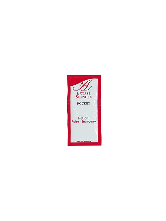 EXTASE SENSUAL - ACEITE ESTIMULANTE FRESA 10 ML