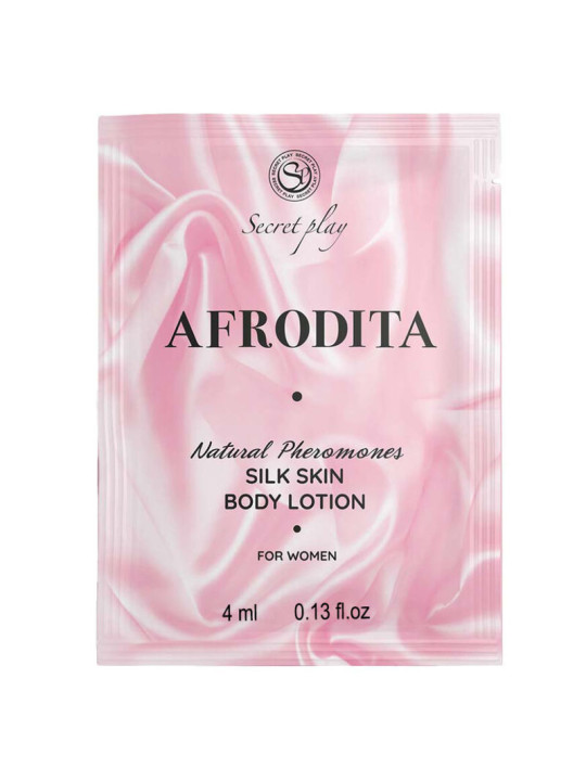SECRETPLAY - MONODOSIS LOCION CORPORAL PIEL DE SEDA AFRODITA 4 ML