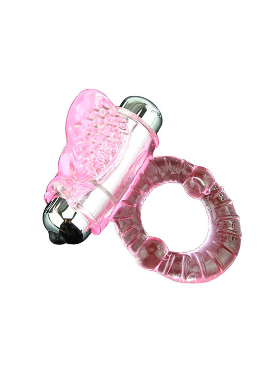 BAILE - SWEET ABS 10 RITMOS RING ANILLO PENE VIBRADOR ROSA