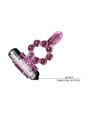 BAILE - ANILLO SILICONA 10 RITMOS LENGUA CON VIBRACIÓN ROSA