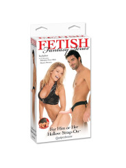 FETISH FANTASY SERIES - ARNÉS HUECO AJUSTABLE NATURAL 15 CM