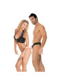 FETISH FANTASY SERIES - ARNÉS HUECO AJUSTABLE NATURAL 15 CM