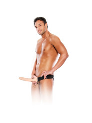 FETISH FANTASY SERIES - ARNÉS HUECO AJUSTABLE NATURAL 25.4 CM