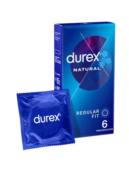 DUREX - NATURAL CLASSIC 6 UNIDADES