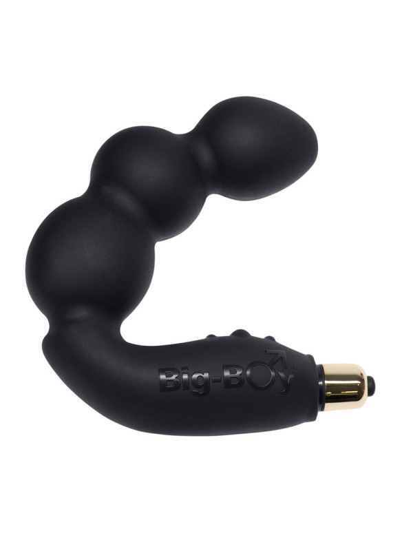 ROCKS-OFF - BIG-BOY 7V ESTIMULADOR DEL PUNTO G MASCULINO NEGRO