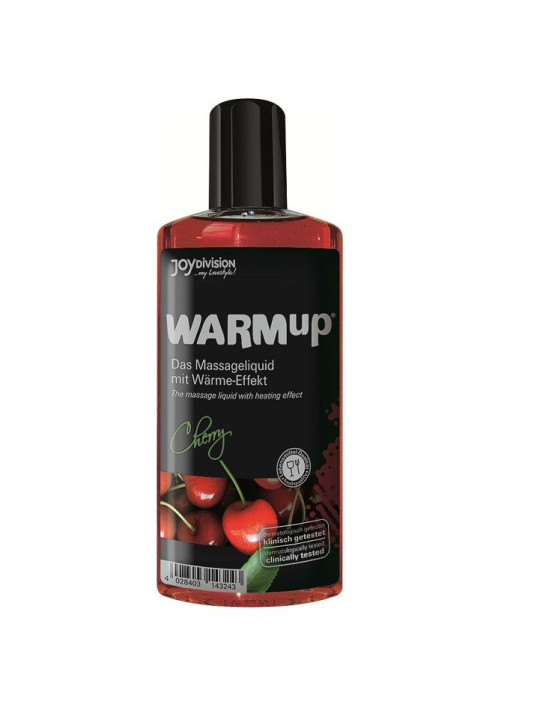 JOYDIVISION WARMUP - ACEITE DE MASAJE EFECTO CALOR CEREZA 150ML