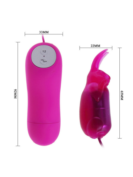 BAILE - CUTE SECRET CONEJITO VIBRADOR 12 VELOCIDADES
