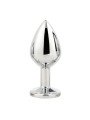 Plug Anal Dream Toys Gleaming Love Plateado