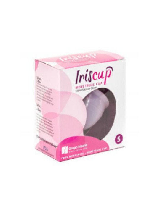 IRISCUP - COPA MESTRUAL ROSA PEQUEÑA + BOLSA ESTERILIZADORA GRATIS
