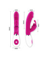 PRETTY LOVE - FLIRTATION VIBRADOR CON RABBIT GENE