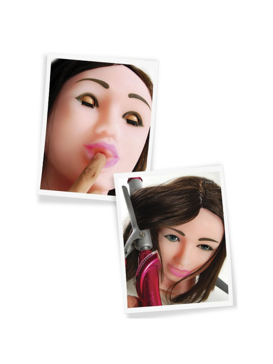 MASTURBADOR ORAL REALISTA CON GARGANTA PROFUNDA Y VENTOSA FANTAFLESH