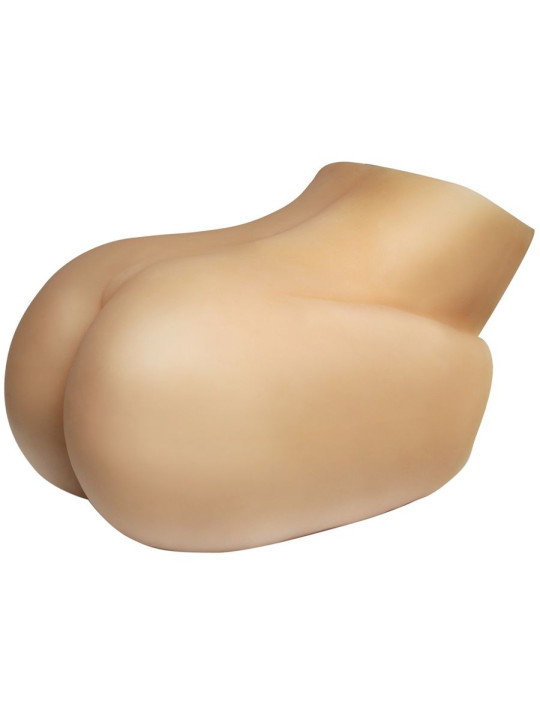 TORSO MASTURBADOR REALISTA XXL CON VULVA Y GLÚTEOS DE TACTO REALISTA
