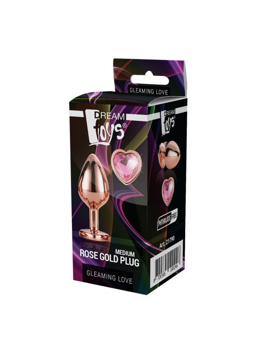 Plug Anal Dream Toys Gleaming Love Dorado