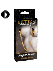 FETISH FANTASY GOLD - PINZAS PARA LOS PEZONES