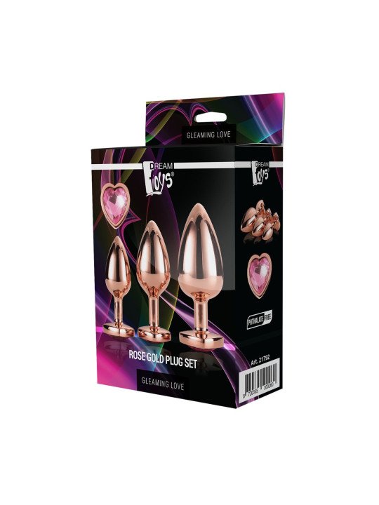 Plug Anal Dream Toys Gleaming Love Dorado