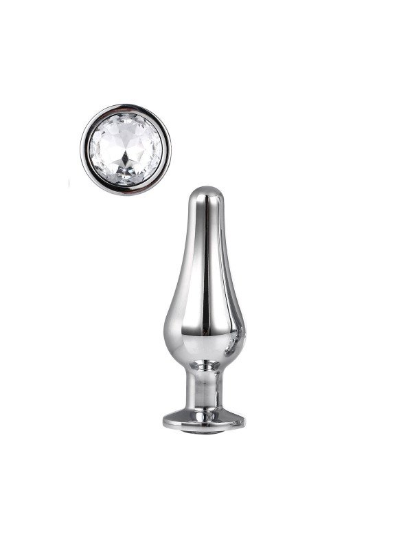 Plug Anal Dream Toys Gleaming Love Plateado