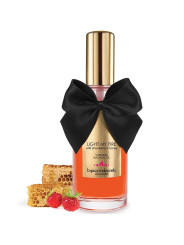 BIJOUX INDISCRETS - ACEITE MASAJE EFECTO CALOR AROMA FRESA