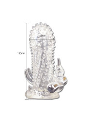 BAILE - BRAVE MAN EXTENSIÓN PENE VIBRADOR RABBIT
