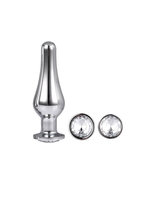 Plug Anal Dream Toys Gleaming Love Plateado