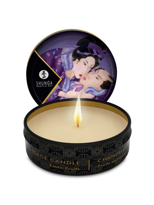 SHUNGA - MINI CARESS BY CANDLELIGHT DISPLAY + VELAS MASAJE 24 UDS