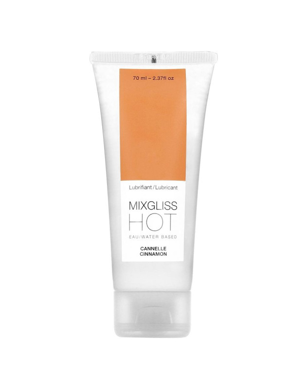 Mixgliss: lubricante efecto calor de canela 70 ml