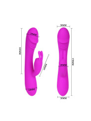 PRETTY LOVE - SMART VIBRADOR CON RABBIT 30 MODOS HUNTER