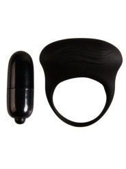 PRETTY LOVE - BERTRAM ANILLO VIBRADOR NEGRO