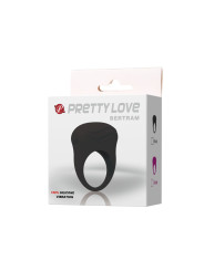 PRETTY LOVE - BERTRAM ANILLO VIBRADOR NEGRO