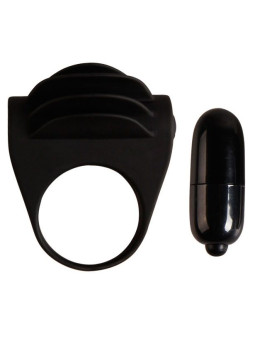 PRETTY LOVE - CHESTER ANILLO VIBRADOR NEGRO