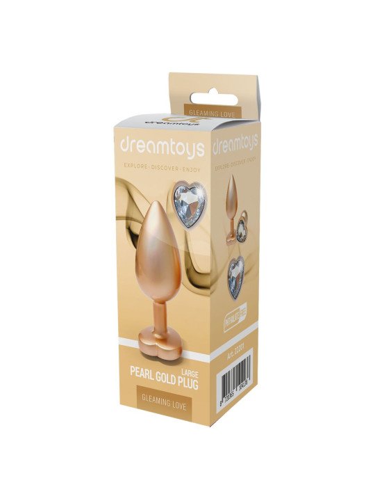 Plug Anal Dream Toys Gleaming Love Dorado