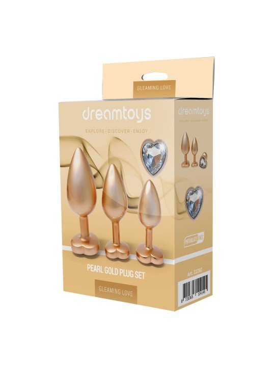 Plug Anal Dream Toys Gleaming Love Dorado