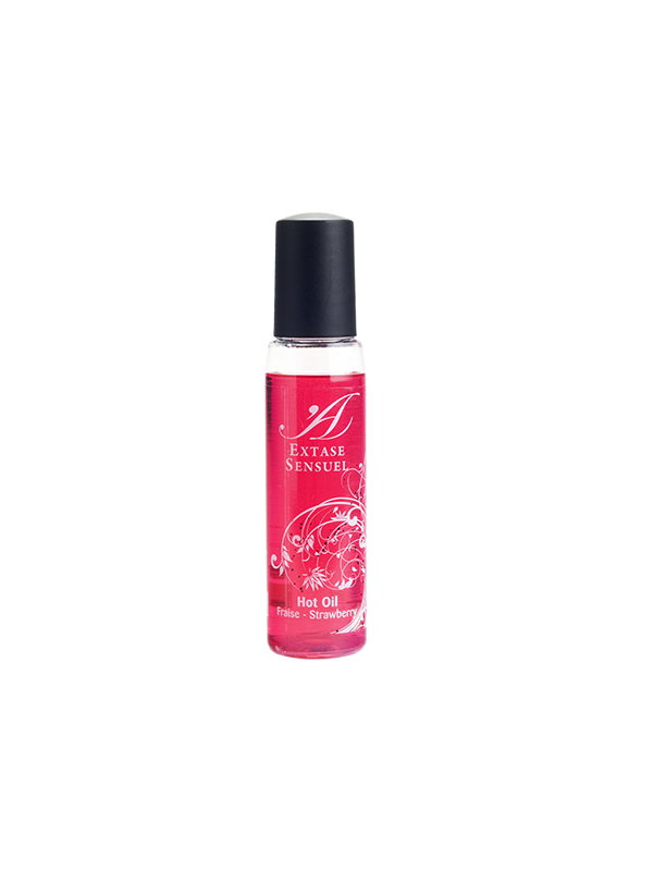 EXTASE SENSUAL - ACEITE ESTIMULANTE FRESA VIAJE CALOR 35 ML