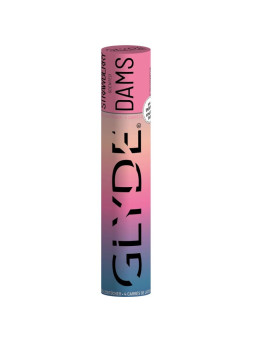 Sheer Glyde Dams: láminas de látex sabor fresa