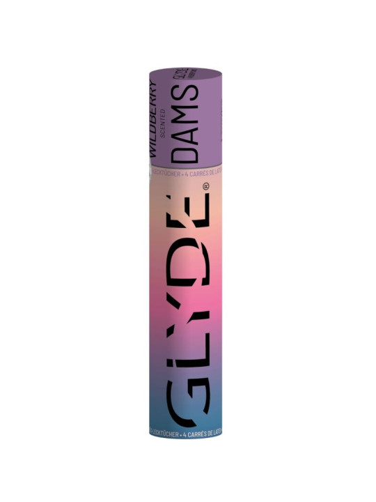 SHEER GLYDE - DAMS LÁMINAS LATEX SEXO ORAL MORAS SILVESTRES