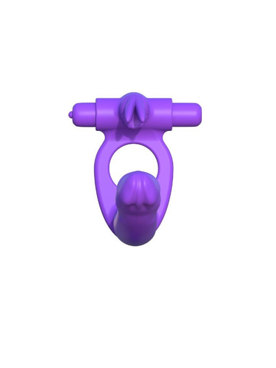 FANTASY C-RINGZ - ANILLO DOBLE PENETRACION CON RABBIT