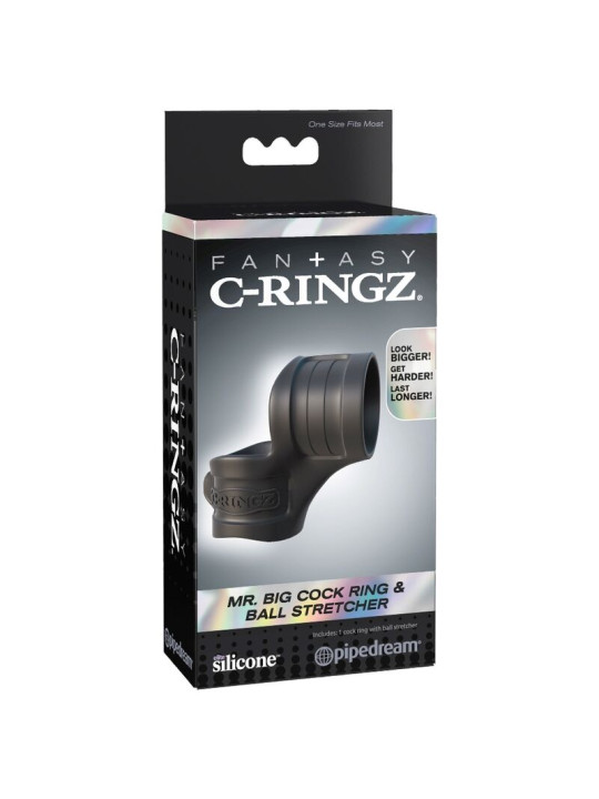 FANTASY C-RINGZ - BIG ANILLA PENE Y TESTÍCULOS