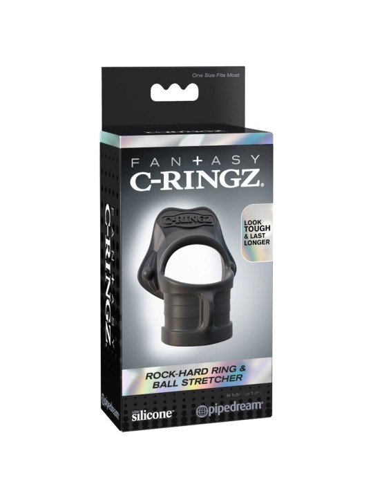 FANTASY C-RINGZ - ROCK HARD ANILLA & ANTI RETRACCIÓN TESTÍCULOS