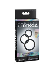FANTASY C-RINGZ - SET ANILLAS SILICONA STAMINA